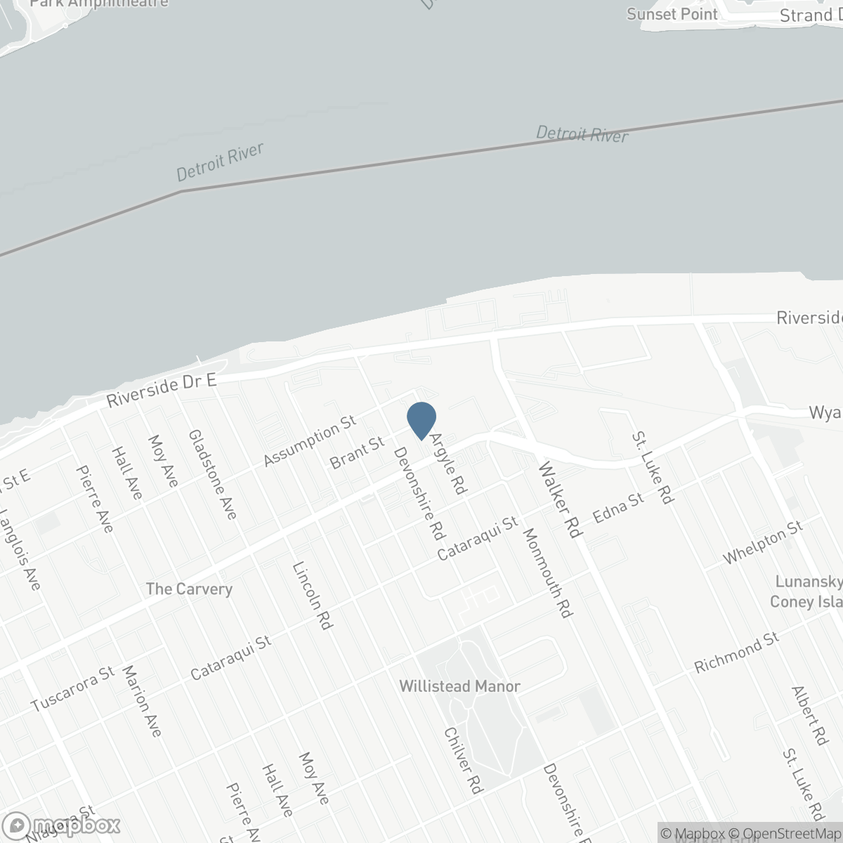V/L BRANT STREET, Windsor, Ontario N9A 3E5